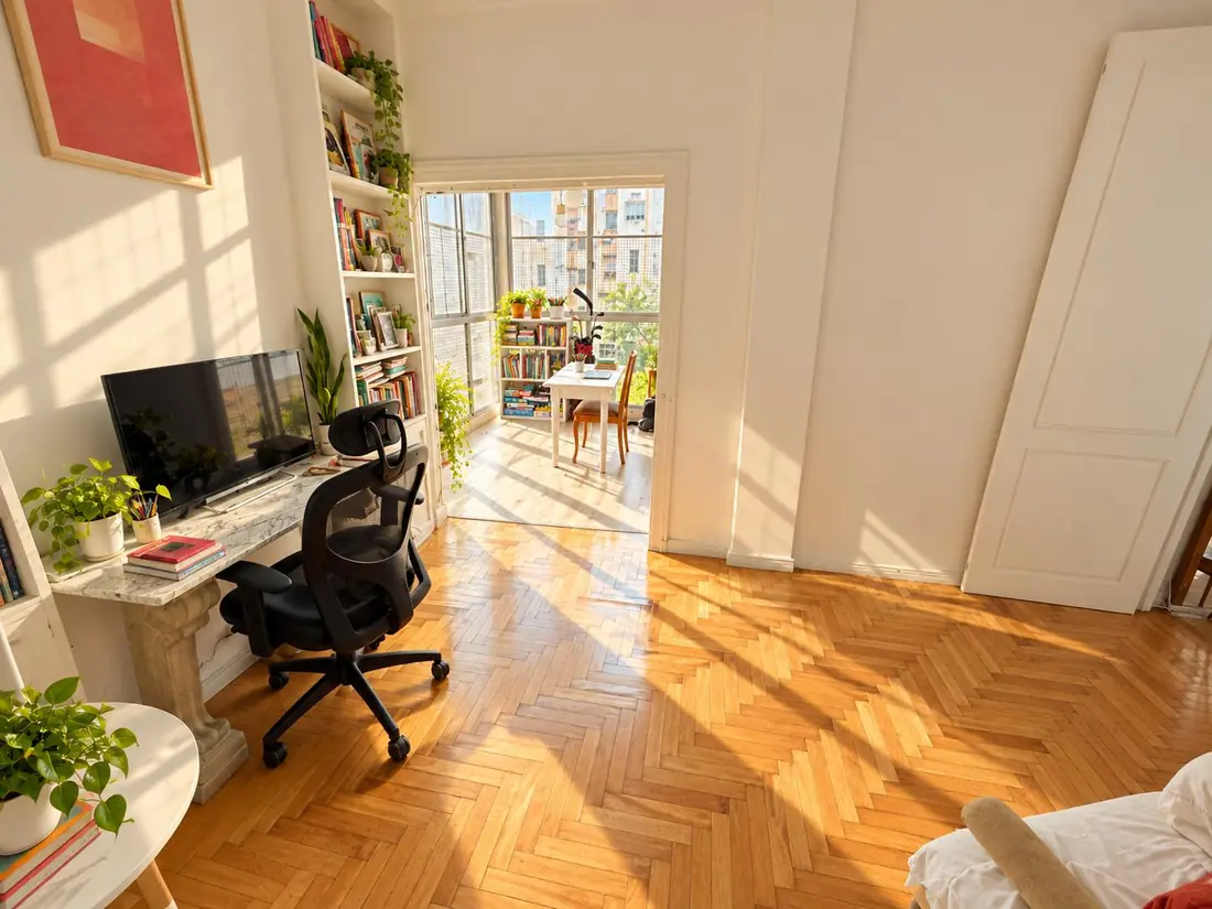 Departamento de 3 ambientes con balcón en Palermo, foto 2